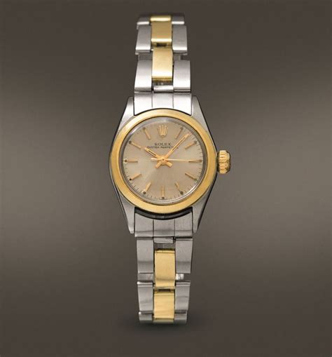 rolex lady acciaio e oro usato